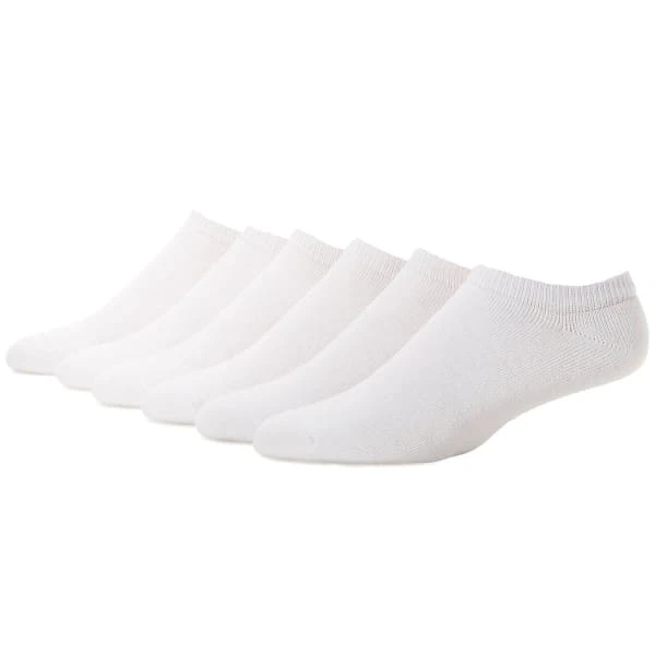 HANES Women's Ultimate Core No-Show Socks, 6-Pack 3 HANES Women's Ultimate Core No-Show Socks, 6-Pack