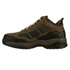 SKECHERS Men's Work Relaxed Fit: Soft Stride Canopy Comp Toe, Extra Wide -Chic Shoes Store 1389730 201 alt4