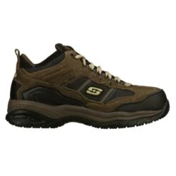 SKECHERS Men's Work Relaxed Fit: Soft Stride Canopy Comp Toe, Extra Wide -Chic Shoes Store 1389730 201 alt5