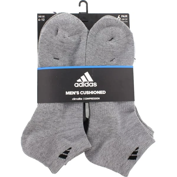 ADIDAS Men's Athletic Low-Cut Socks, 6 Pack 5 ADIDAS Men's Athletic Low-Cut Socks, 6 Pack - Image 3