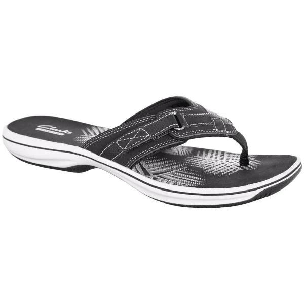 CLARKS Women's Breeze Sea Flip Flops 3 CLARKS Women's Breeze Sea Flip Flops