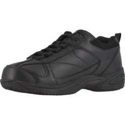 REEBOK WORK Women's Jorie Composite Toe Street Sport Jogger Oxford Sneakers, Black -Chic Shoes Store 2047828 001 alt3
