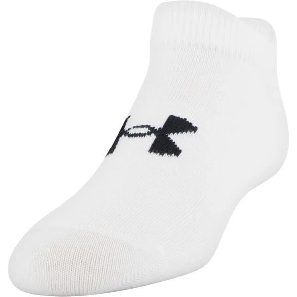 UNDER ARMOUR Girls' Essential No Show Socks, 6-Pack 4 UNDER ARMOUR Girls' Essential No Show Socks, 6-Pack - Image 2