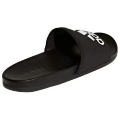 ADIDAS Men's Adilette Cloudfoam Plus Logo Slides -Chic Shoes Store 2057256 001 alt4