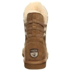 PAWZ By BEARPAW Women's Everleigh Faux Fur Lined Suede Boot -Chic Shoes Store 2077591 209 alt3