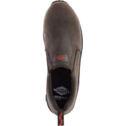 MERRELL Men's Jungle Moc Leather Comp Toe Work Shoe -Chic Shoes Store 2078635 201 alt5