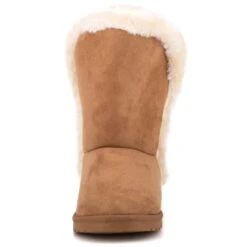OLIVIA MILLER Women's Faux Shearling Winter Boots -Chic Shoes Store 2079845 208 alt3