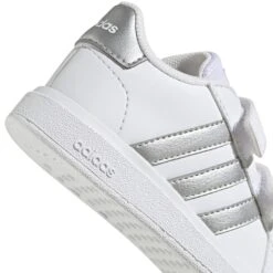 ADIDAS Infant/Toddler Girls' Grand Court Shoes -Chic Shoes Store 2081706 007 alt6