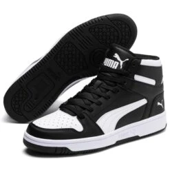 PUMA Men's Rebound Lay Up Basketball Shoes -Chic Shoes Store 2083703 001 alt1