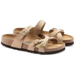 BIRKENSTOCK Women's Franca Soft Footbed Sandals -Chic Shoes Store 2085992 107 alt2
