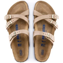 BIRKENSTOCK Women's Franca Soft Footbed Sandals -Chic Shoes Store 2085992 107 alt4
