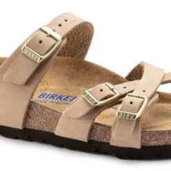 BIRKENSTOCK Women's Franca Soft Footbed Sandals -Chic Shoes Store 2085992 107 alt5