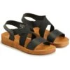 WANTED Women's Amara Stretch Crossband Sandals -Chic Shoes Store 2087798 001 main